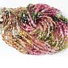 Bead, Tourmaline (natural), 5-6mm Smooth Oval, A- grade Mohs hardness 7. Sold per 14-inch strand - Tourmaline (tur-mah-Leen) is a crystal boron silicate mineral compounded with elements such as aluminium, iron, magnesium, sodium, lithium, or potassium. Tourmaline is classified as a semi-precious stone and the gemstone comes in a wide variety of colors. 